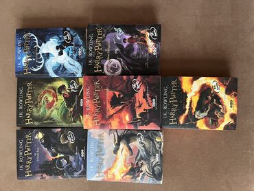 cild: Satılır: J.K. Rowling-in 7 cildlik Harry Potter kitab seriyası (əla