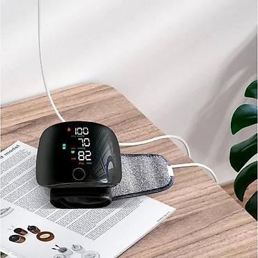 Tonometri: Апарат за мерење крвног притиска на зглобу са гласом, пуњив преко — 4