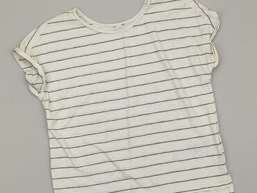 białe t shirty v neck: T-shirt, S (EU 36), condition - Good