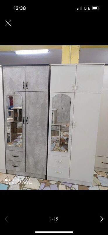 шифоньеры на заказ: Кийим салуучу шкаф, Түз