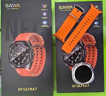 Акылдуу сааттар: ⌚ Смарт часы Saiya Sy Ultra 7 — AMOLED, звонки, здоровье ⌚ Стильные и — 2
