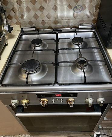 yağ sobaları: Siemens qaz plitəsi və elektrik sobası (kombinə) - 60 sm en ölçülü — 4