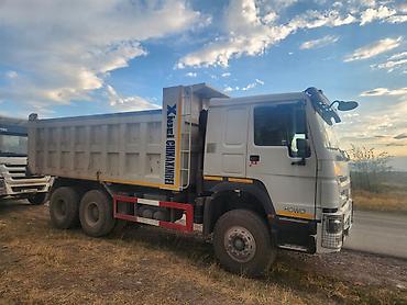 Мини-думпер: Самосвал HOWO (Sinotruk) 6x4 - Модель: HOWO, кабина с высокой крышей — 11