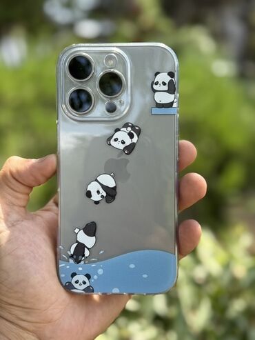 Kabrolar: Müxtəlif iPhone modelləri üçün çiçək naxışlı, şəffaf keys. Bu keys — 27