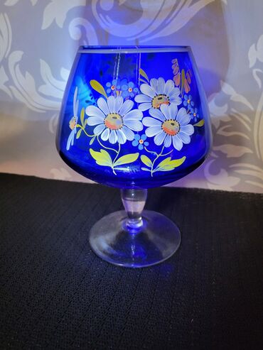 Čaše: Casa dekorativna,velika,rucno oslikana Nemacka 70te. Casa nigde — 1