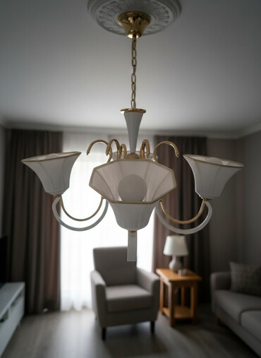 Çilçıraqlar: Çılçıraq, 5 lampa, Xrustal — 1