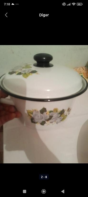 Tava-qazan dəstləri: Rəng - Ağ — 8