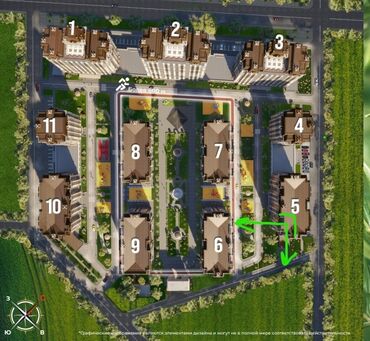 Продажа квартир: 2 комнаты, 80 м², Элитка, 5 этаж, ПСО (под самоотделку)
