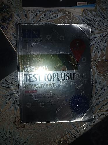 kitab alan: Riyaziyyat toplu 1 hissə 2 manat içində cuzi yazılar var — 1
