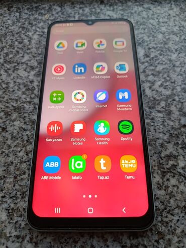 samsung notebooklar: Samsung Galaxy A13, 32 GB, rəng - Mavi, Barmaq izi
