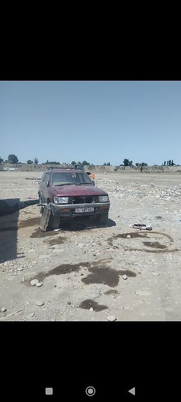 исузи му: Внедорожник Isuzu MU/Wizard (5 дверей), бордовый цвет. Основные — 4