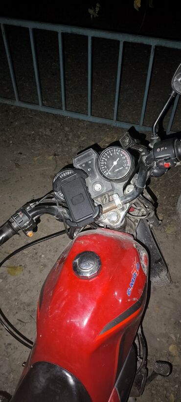электро сктер: Мотоцикл дорожный C-Moto (CM48), красный - Классическая компоновка
