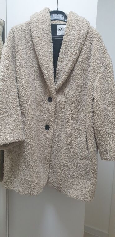 zara teddy: Zara, XL (EU 42), Single-colored, With lining, Fur