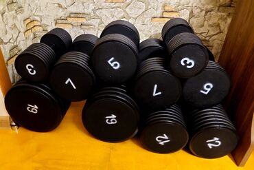 Digər trenajorlar: HAL HAZIRDA QİYMET CEDVELİ. 1 eded 5 kq qantel 7 azn 2 eded 5 kq — 22