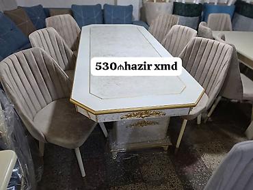 sdullar: Oval masa, Qonaq otağı üçün, 6 nəfər — 1