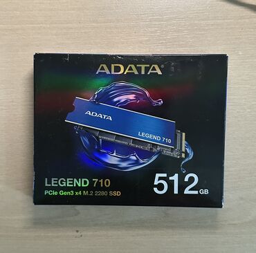 серверы 2 x 1 тб ssd 2 х 240 гб: Накопитель, Новый, ADATA, SSD, 512 ГБ, Для ПК