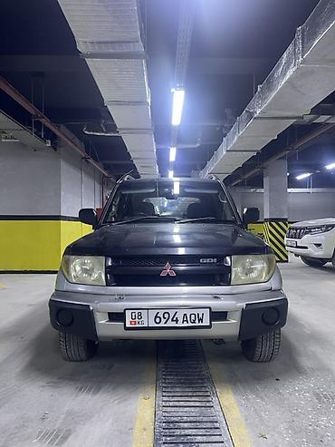поджеро ио: Mitsubishi Pajero iO: 2001 г., 2 л, Автомат, Бензин, Внедорожник — 1