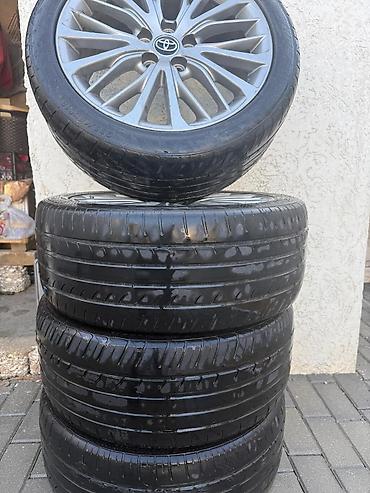 yeni teker kreditle type 1: Toyota orijinal yüngül lehimli disk və təkər dəsti - Disklər: Toyota — 3