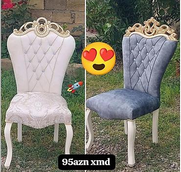 doseme taxta: Qonaq otağı üçün, Yeni, Qatlanmayan, rəng - Ağ Stul — 1