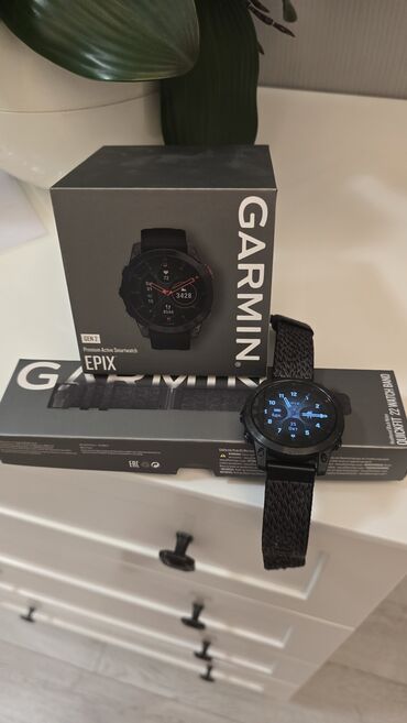 Garmin: Garmin Epix 2+ в подарок нейлоновый ремешок как на фото(только с