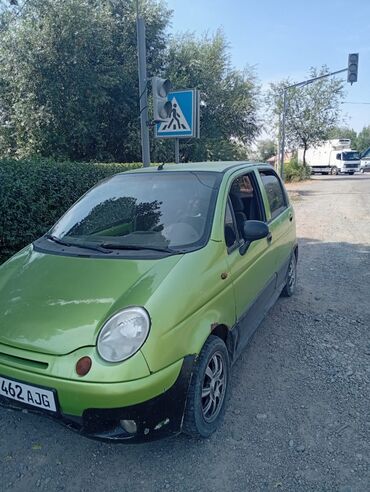 аренда авто ош матиз без залога: СРОЧНО!! Зеленый хэтчбек Daewoo Matiz, оснащенный четырьмя дверями