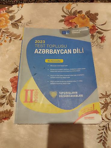 Testlər: Azərbaycan dili 2-ci hissə — 1