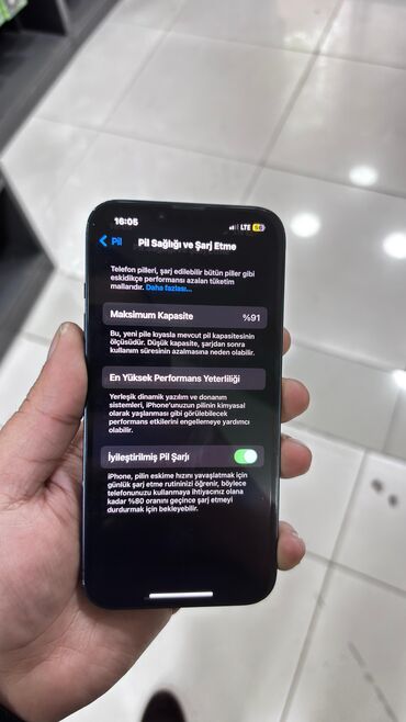 Apple iPhone: IPhone 13, Mavi, Face ID