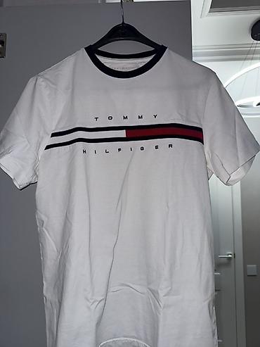 мужской штаны: Футболка Tommy Hilfiger оригинал❗️❗️❗️ - Классическая белая футболка — 1