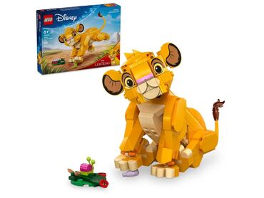 lego игрушка: НОВИНКА ИЮНЯ 2024 !🤫Lego 43243 Симба, детеныш Короля Льва🦁 сборная