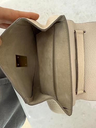 Çantalar: Chloé “Drew” mini çiyin çantası - Rəng: açıq bej/taupe - Material — 4