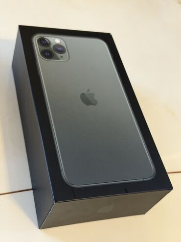 ihone 11: IPhone 11 Pro Max, 256 GB, Matte Midnight Green, Face ID