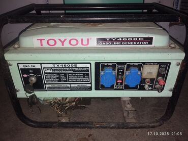 гостиный гарнитур: Бензиновый генератор TOYOU TY4600E - Тип: однофазный бензогенератор -