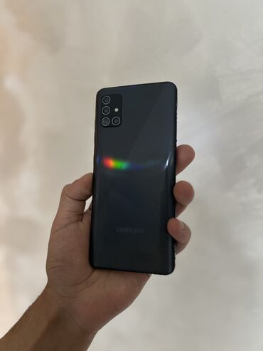 Samsung: Samsung Galaxy A51, 64 GB, rəng - Qara, Barmaq izi, Face ID — 6