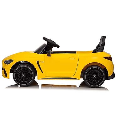 ideal pantalone: Mercedes‑Benz AMG CLE 53 – dečiji automobil na akumulator (žuti) Šifra — 4