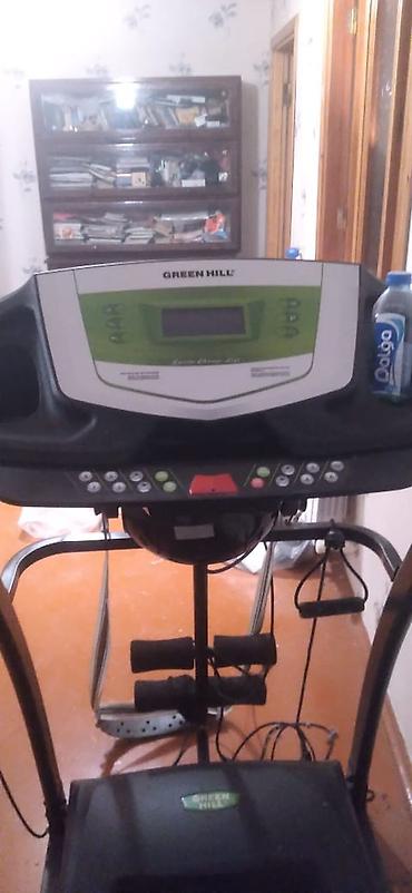 Qaçış trenajorları: GREEN HILL qaçış trenajoru – çoxfunksiyalı ev fitnes aparatı — 3