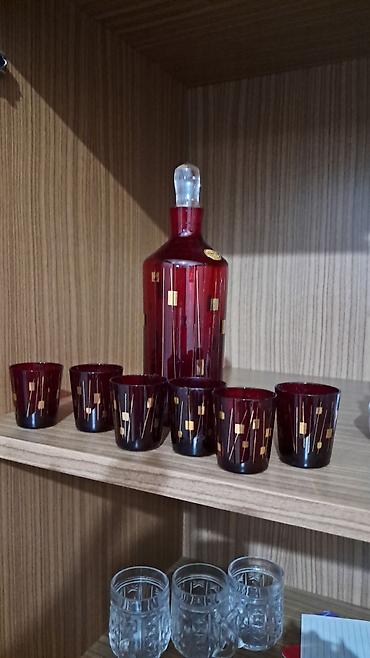 Digər dəstlər və servizlər: Mətbəx servisi dəsti - Sini: Sarı çərçivəli plastik/laminat — 20