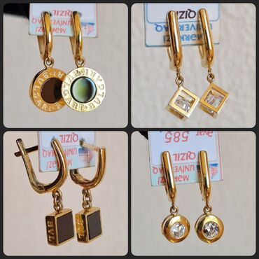 Sırğalar: Sırğa, Bvlgari, Sarı qızıl, 585 Əyar, 2 g, Ünvandan götürmə -da lalafo.az — 3 Sırğalar: Sırğa, Bvlgari, Sarı qızıl, 585 Əyar, 2 g, Ünvandan götürmə — 3