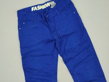 spodnie zimowe dzieciece: Jeans, 12 years, 146/152, condition - Good