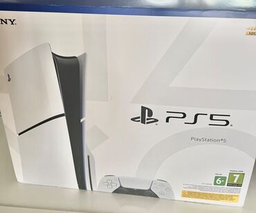 PS5 (Sony PlayStation 5): Sony Playstation 5. 1TB yaddaş, 2 pult. Ps və pultlar açılmayıb və