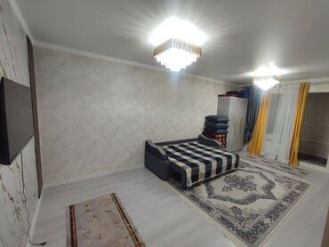 мини павильон: 1 бөлмө, 52 кв. м, Элитка, 7 кабат, Дизайнердик ремонт