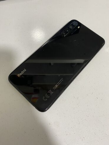 мини фотоаппарат моментальной печати: Redmi, Redmi Note 8, Б/у, 128 ГБ, цвет - Черный, 2 SIM