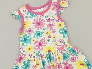 sukienki letnie czarne w kwiaty: Dress, 3-6 months, condition - Very good