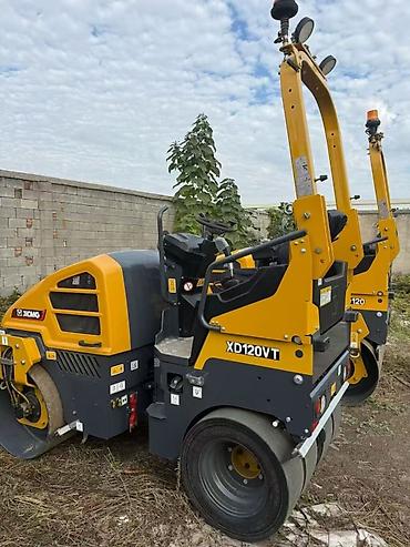 фреза для асфальта: Асфальтовый каток XCMG XD120VT - Двухвальцовый вибрационный каток — 2
