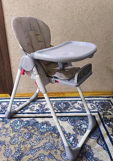 usag oyuncag: Uşaq yemək stulu – Baby Home - Rəng: boz/açıq boz - Geniş, çıxarıla — 2