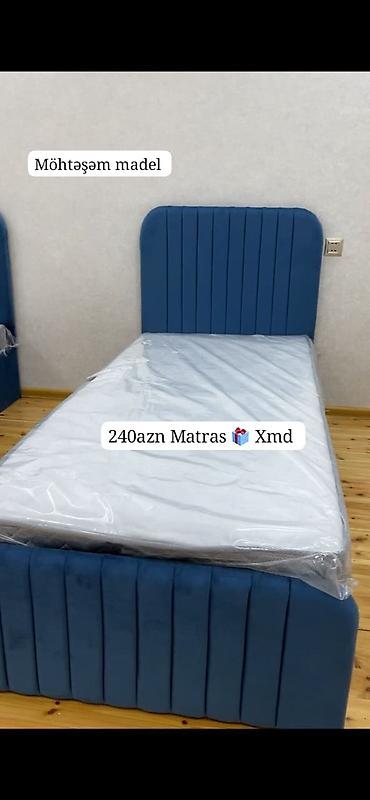 Çarpayılar: Tək nəfərlik çarpayı dəsti - Ölçü: standart tək nəfərlik (təxmini — 42