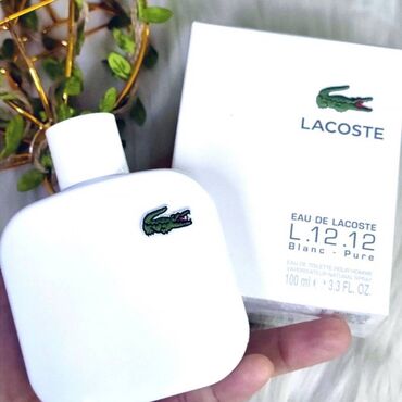 корейский день и ночь капсулы: Оригинальные духи Lacoste L.12.12 Blanc Pure Новая, запечатанная
