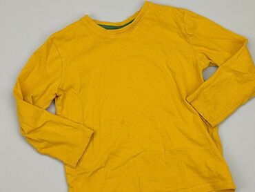 żółta bluzka dla dziewczynki: Bluzka, 5-6 lat, 110-116 cm, stan - Zadowalający
