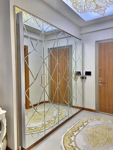 Часы для дома: Зеркало Настенное, Декоративное, С подсветкой
