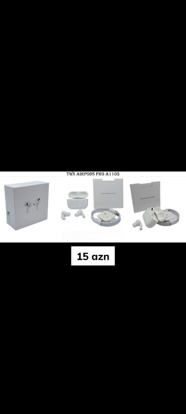 Qulaqcıqlar: Yeni Simsiz (Bluetooth) Qulaqcıqlar, Apple, rəng - Qara — 10