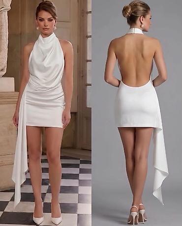 fazon: Ženske mini-haljine sa satenskim sjajem – elegantne i atraktivne — 1